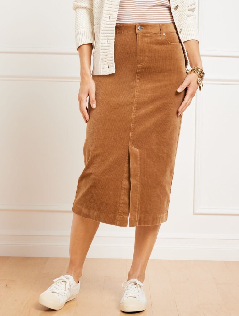 Brown Midi Skirts