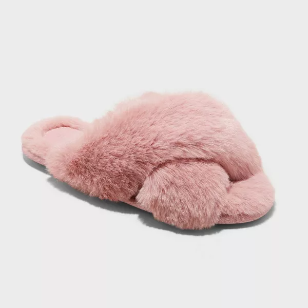 Women's Paris Crossband Slide Slippers