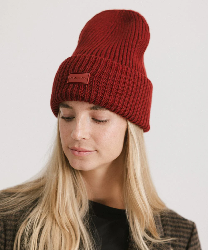 Red Beanie for women