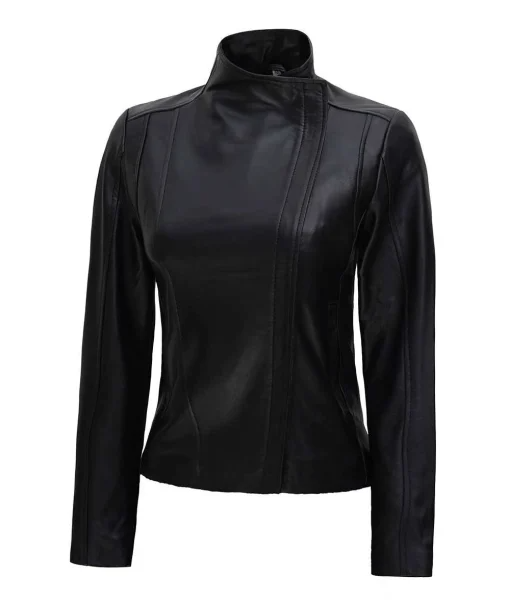 Women leather jacket